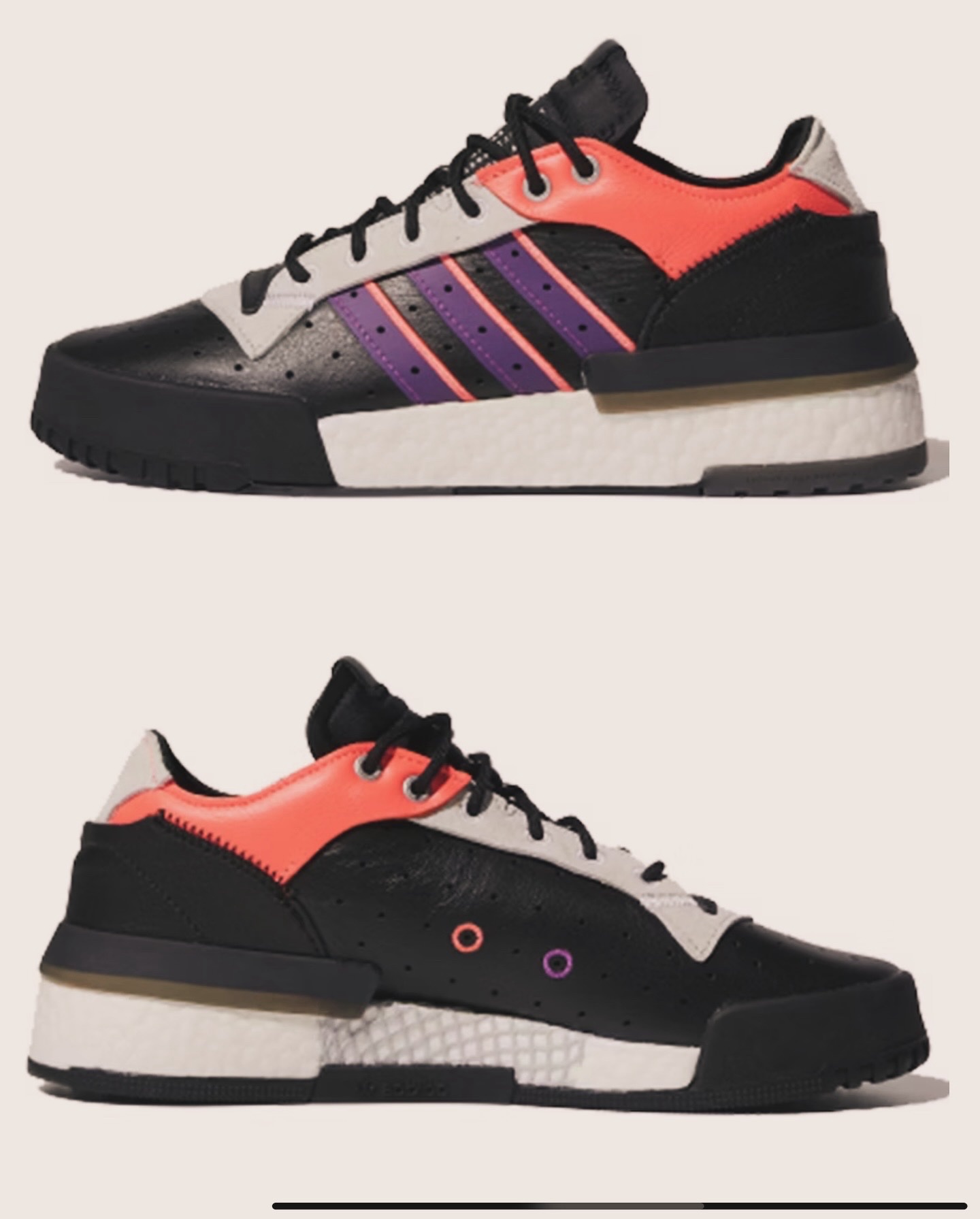 Home Adidas Forum Low ADV – Black / Purple / Solar Red (Boost)