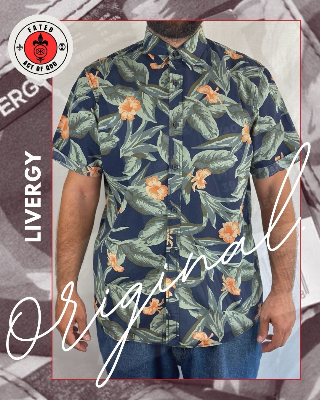 Home Livergy Shirt Tropical