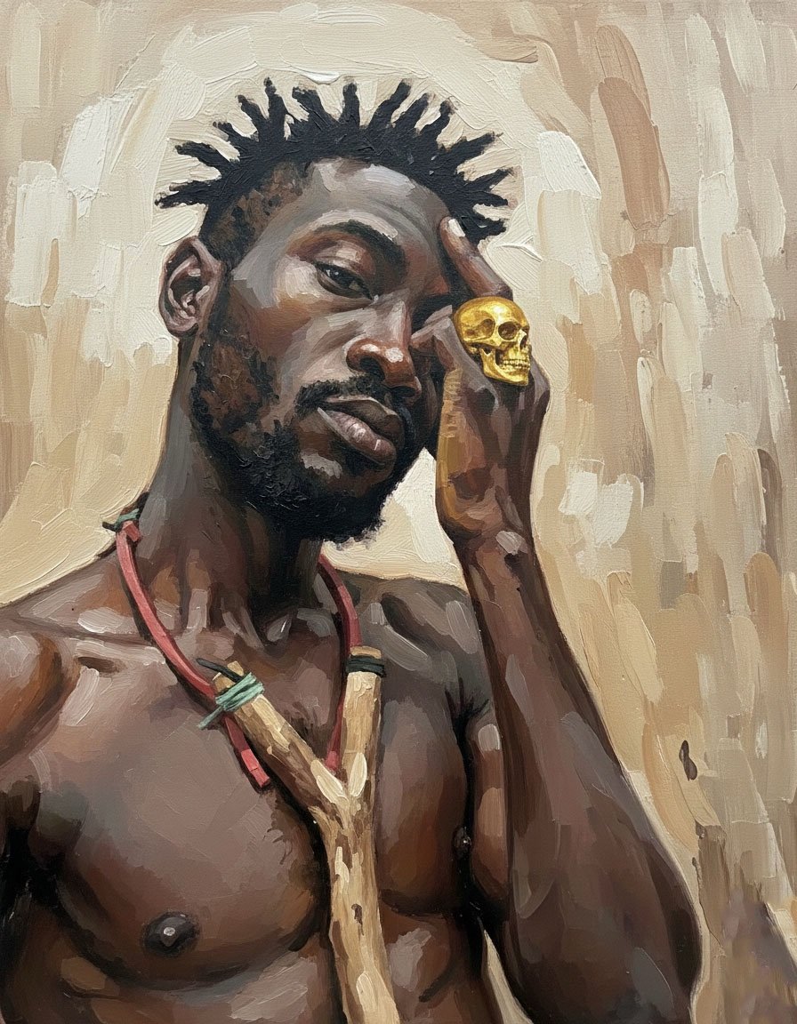 Home Modern Warrior | Downloadable Contemporary Portrait Art