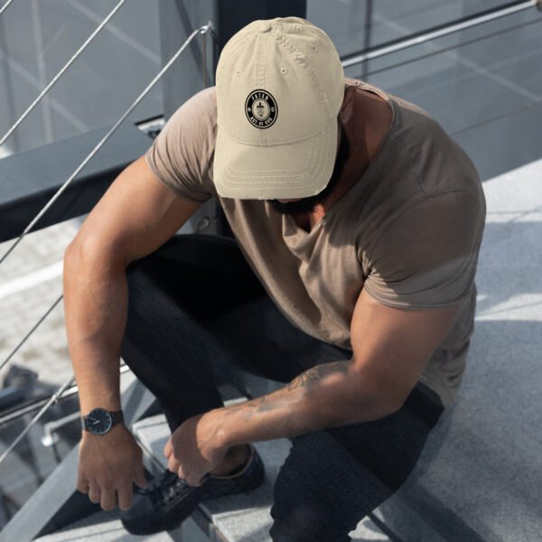 Upcycled Fated A.O.G Distressed Dad Hat