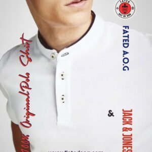 Jack & Jones Grandad Collar Polo Shirt