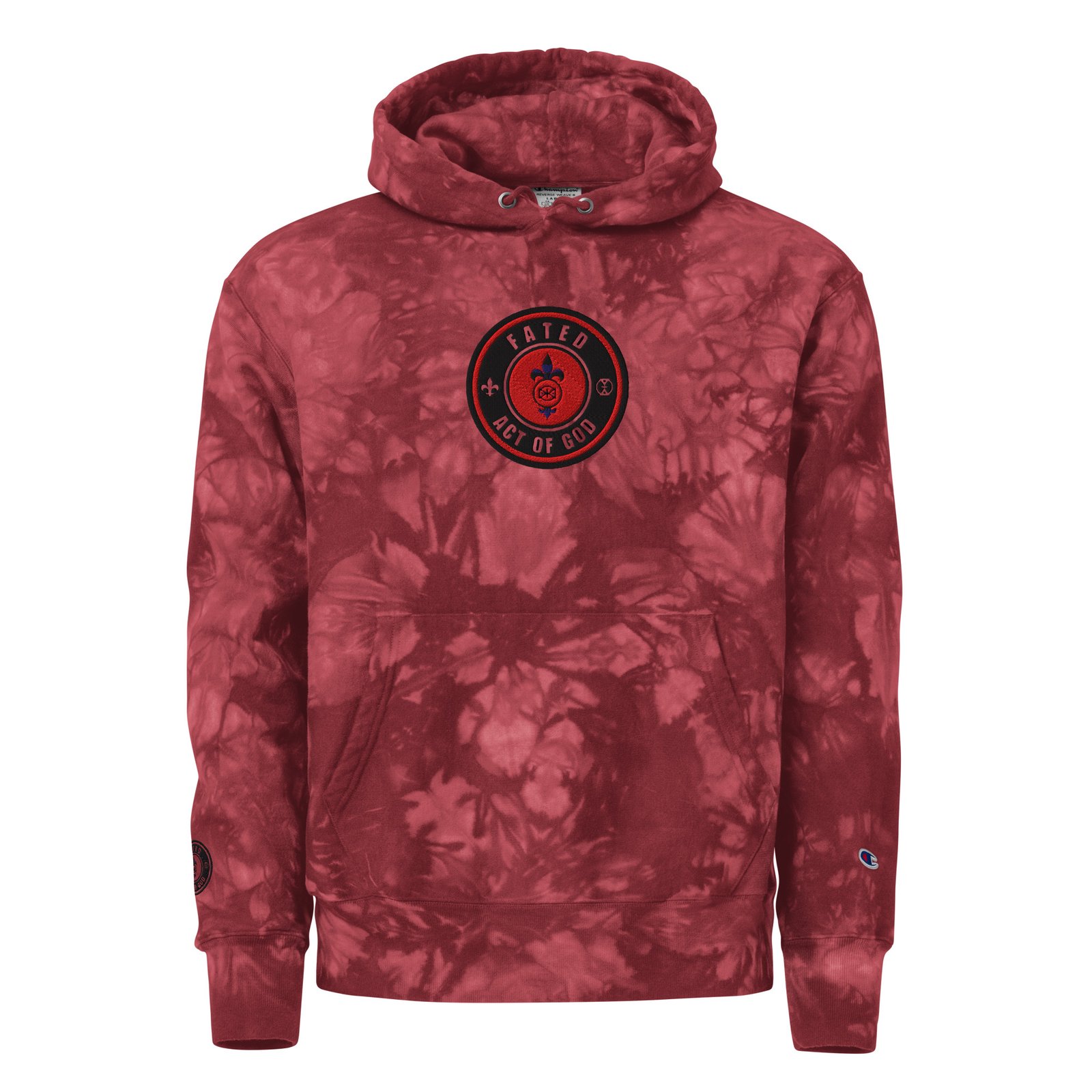 Unisex Champion tie-dye hoodie