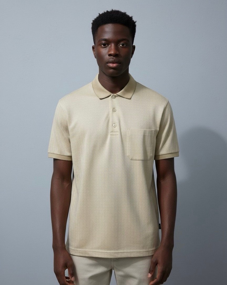 Belenciaga Short-Sleeve Polo