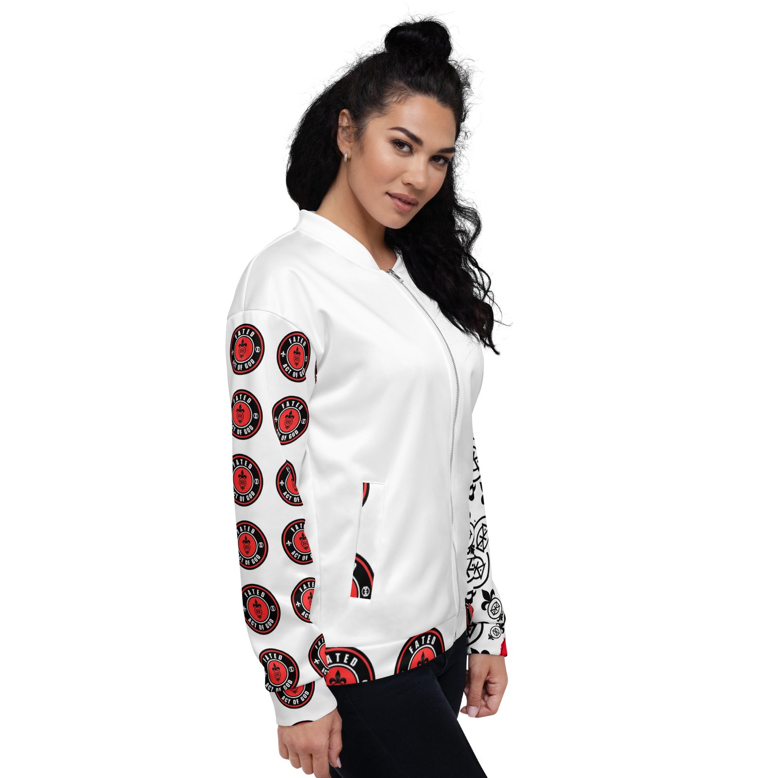 Fated A.O.G Unisex Bomber Jacket - Image 4