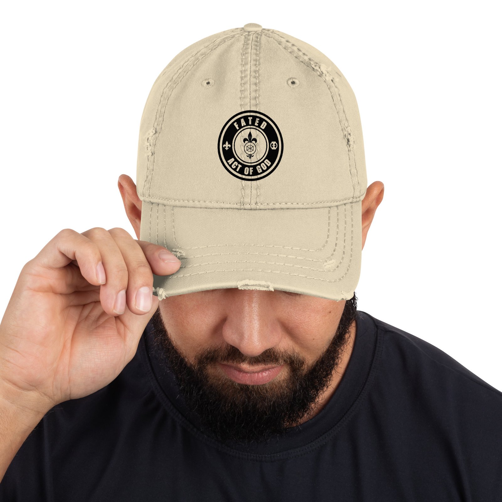 Fated A.O.G Distressed Dad Hat - Image 2