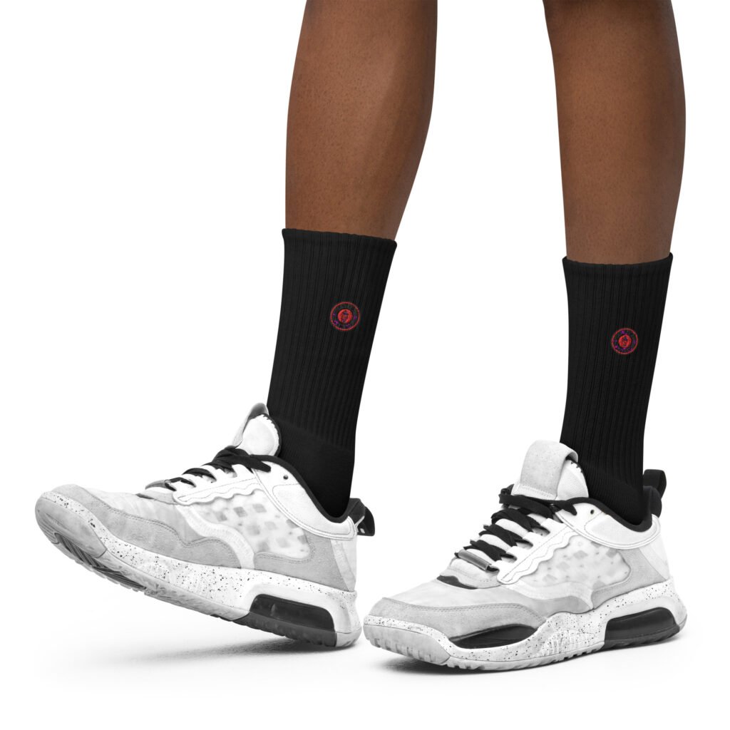 Fated A.O.G Embroidered socks