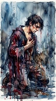The wounded Portrait