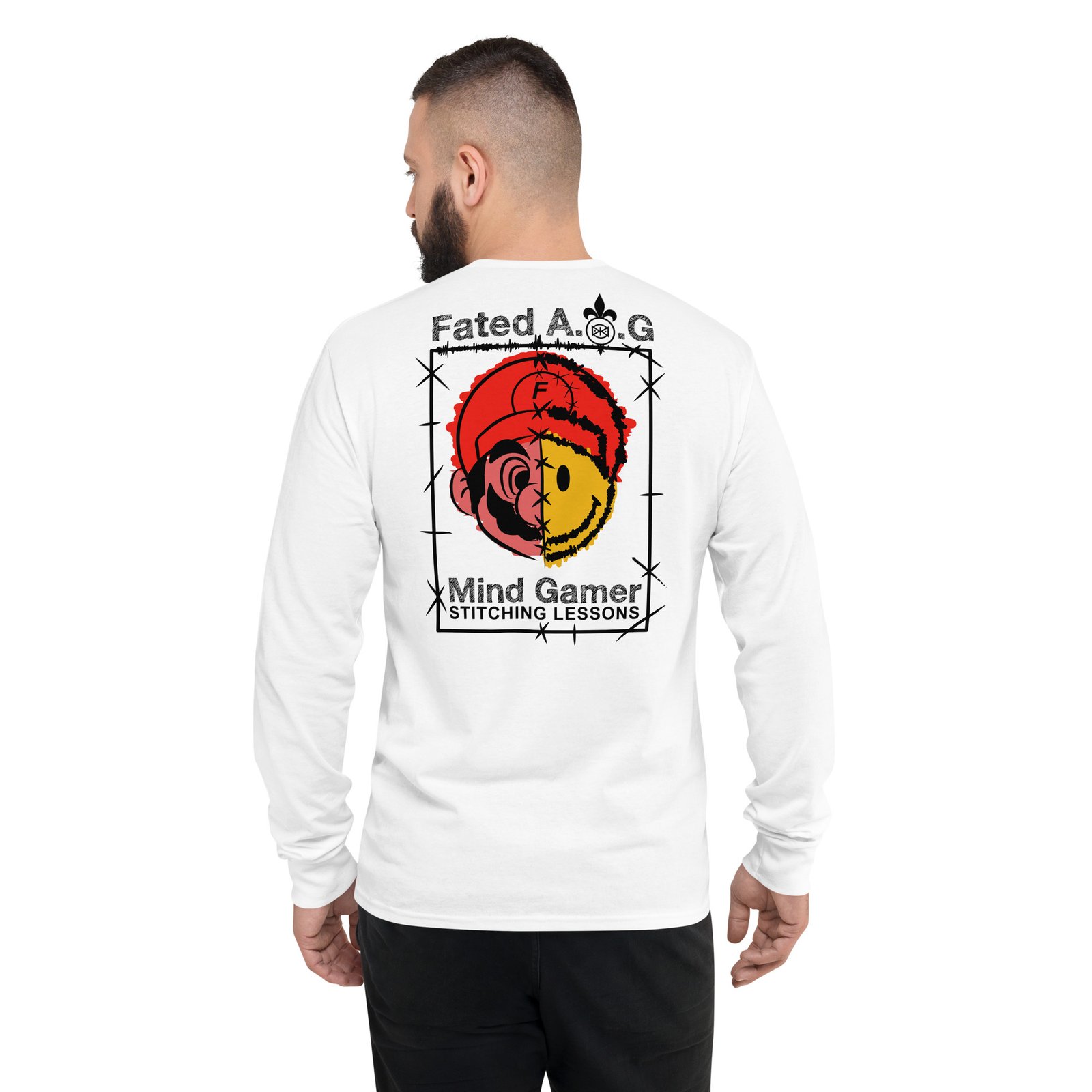 Mind Gamer Men's Champion Long Sleeve Shirt - Image 5