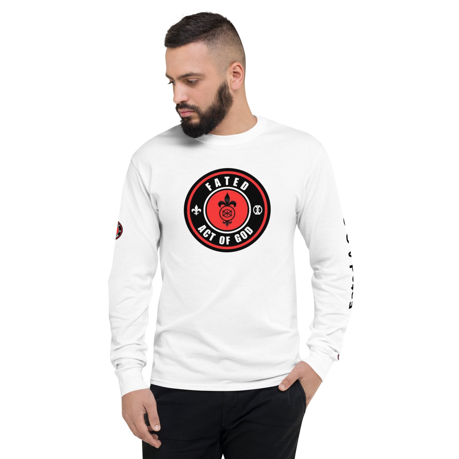 Fated A.O.G Men's Champion Long Sleeve Shirt