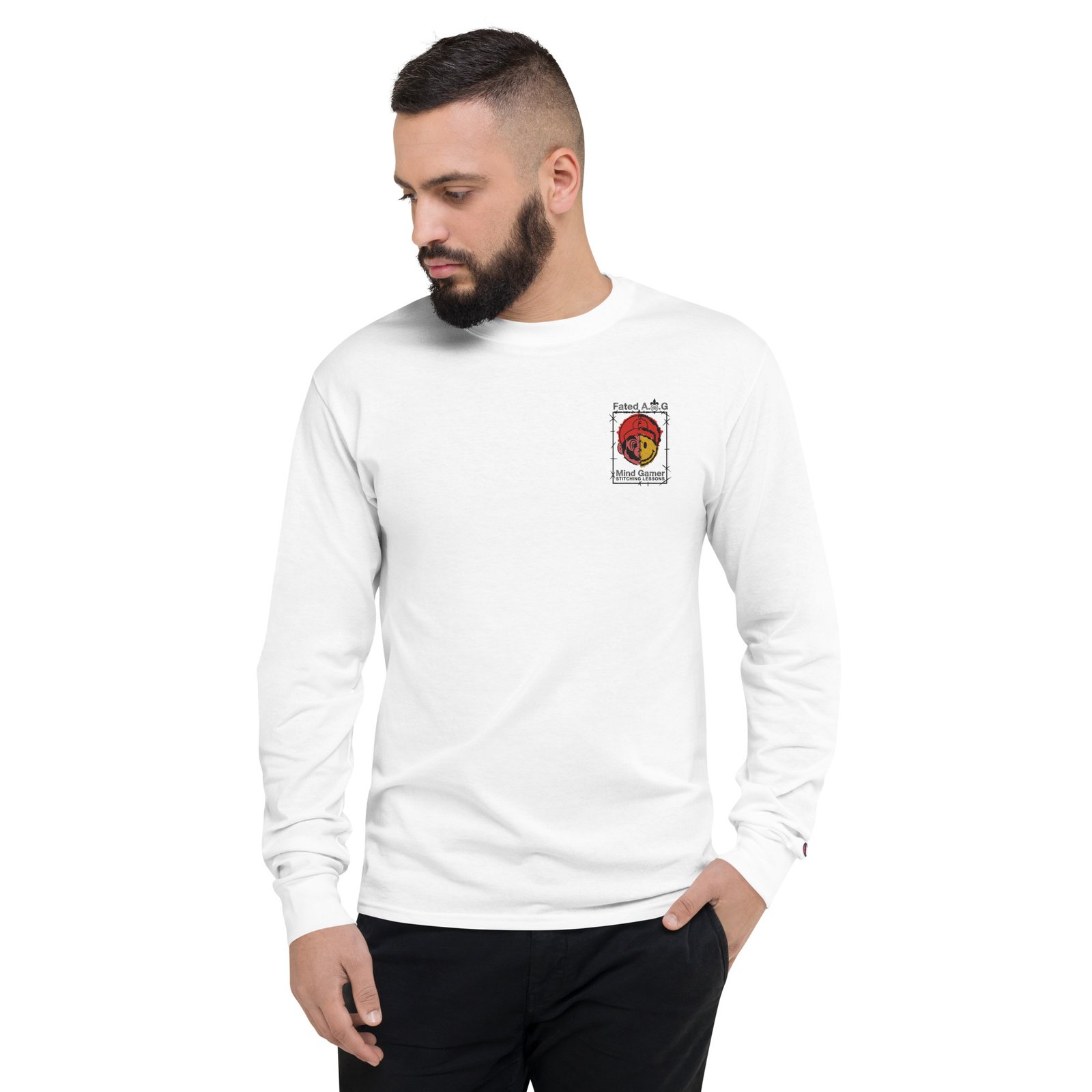 Mind Gamer Men's Champion Long Sleeve Shirt