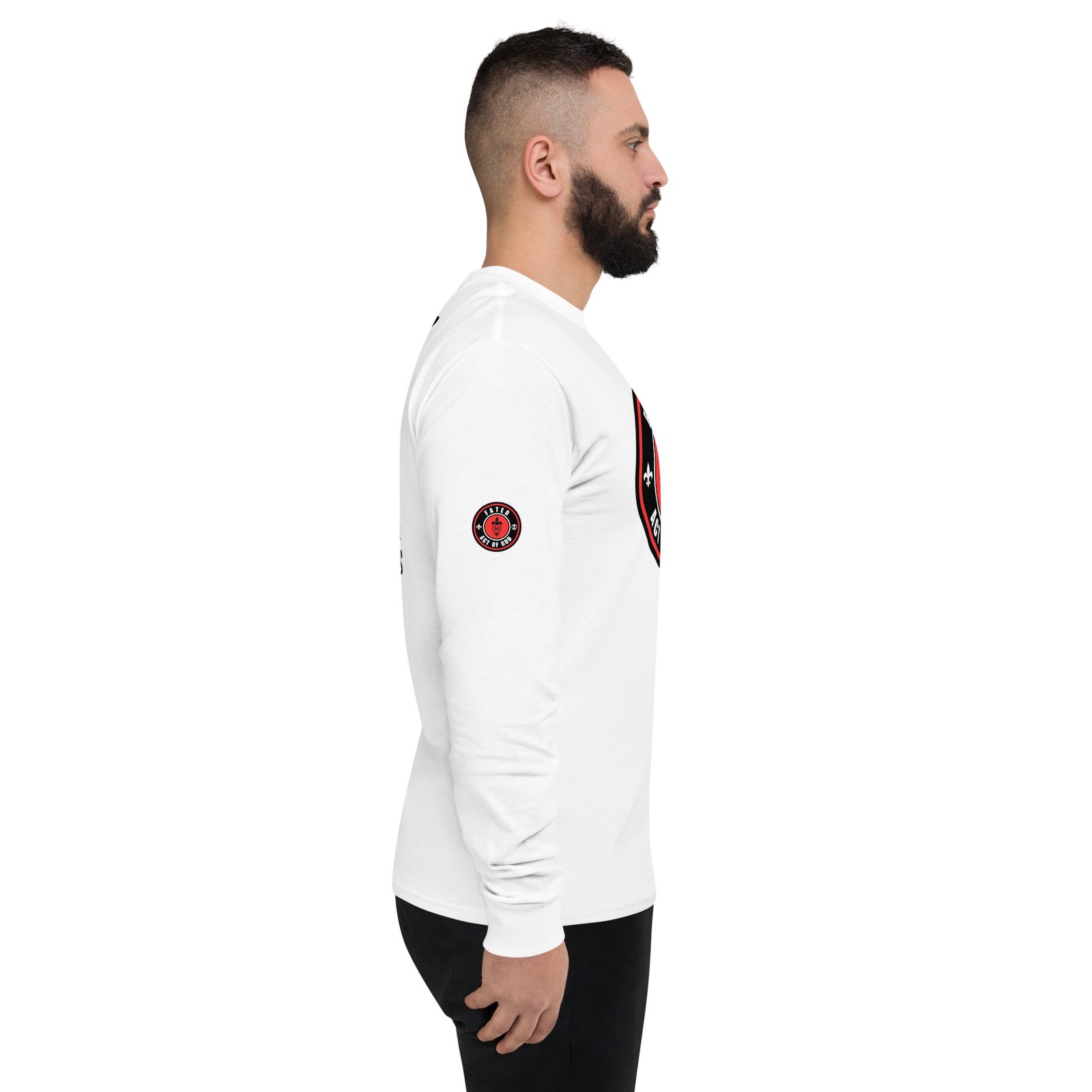 Fated A.O.G Men's Champion Long Sleeve Shirt - Image 5