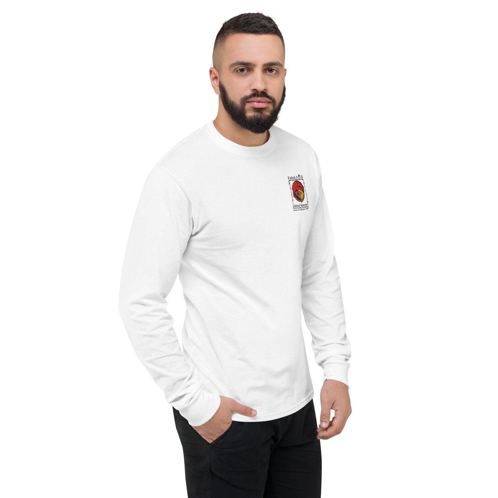 Mind Gamer Men's Champion Long Sleeve Shirt - Image 3