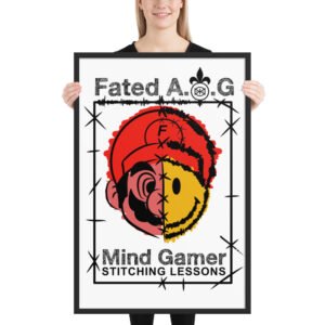 Mind Gamer Framed photo paper poster