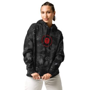 Fated A.O.G Unisex Champion tie-dye hoodie